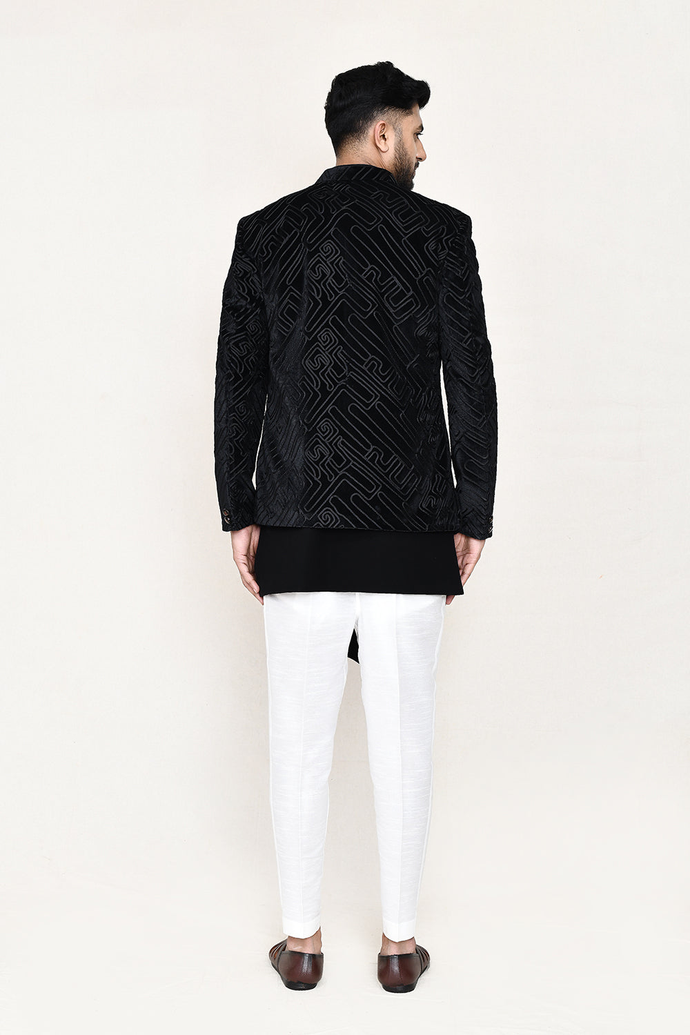 Black Indowestern with Pant