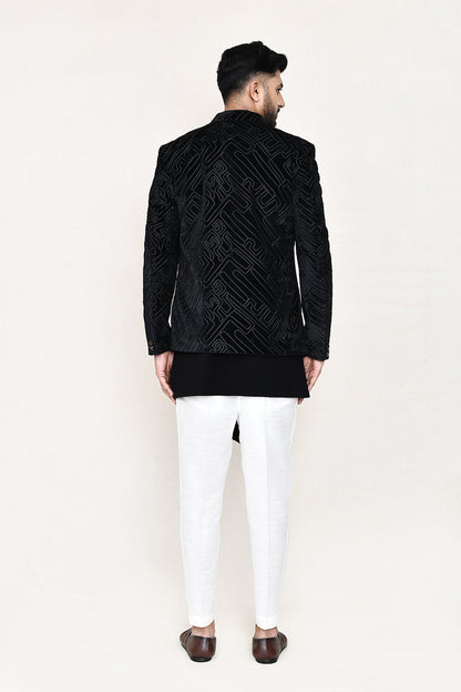 Black Indowestern with Pant