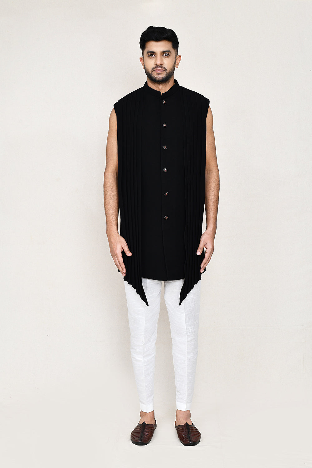 Black Indowestern with Pant