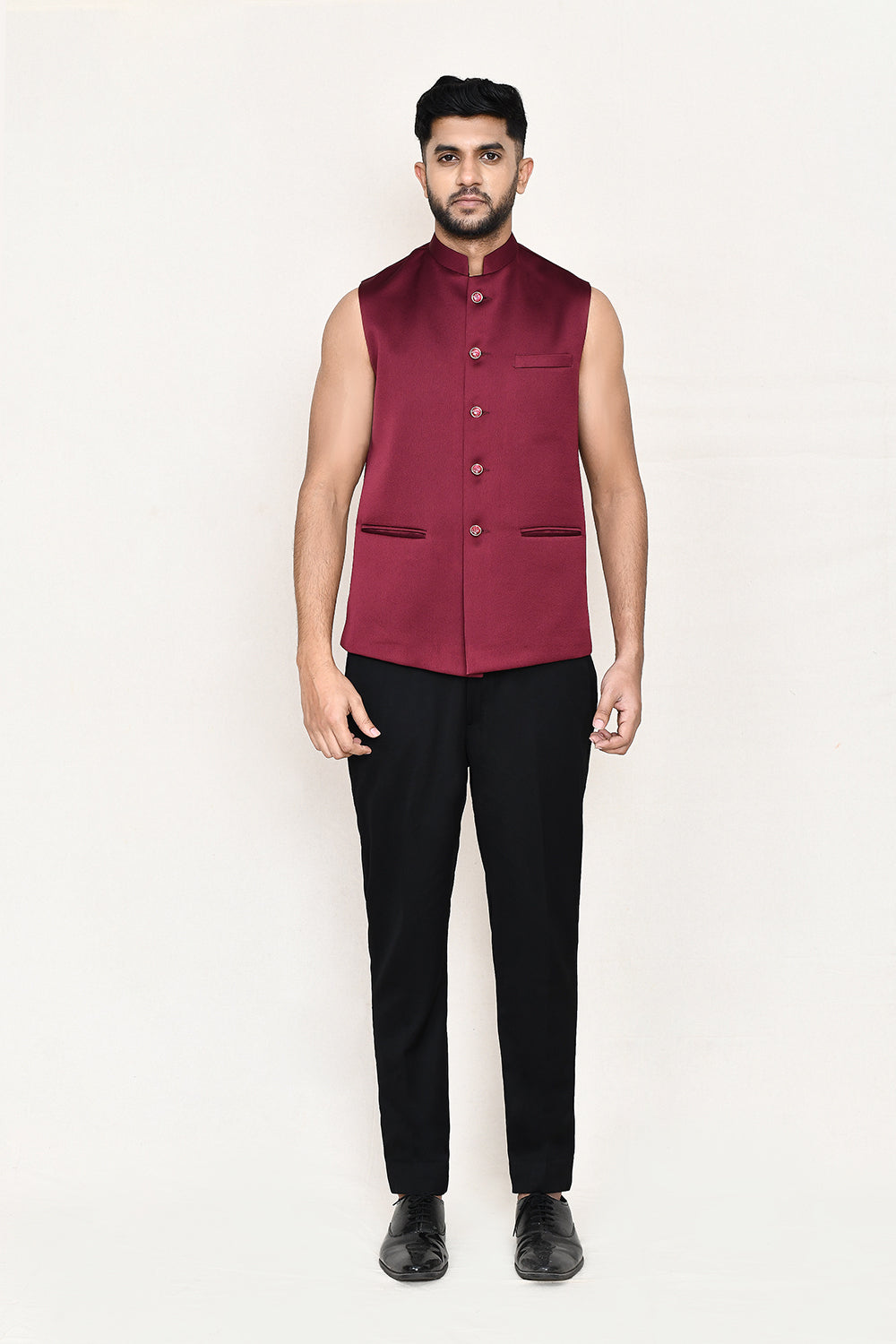 Maroon Jacket with Pant