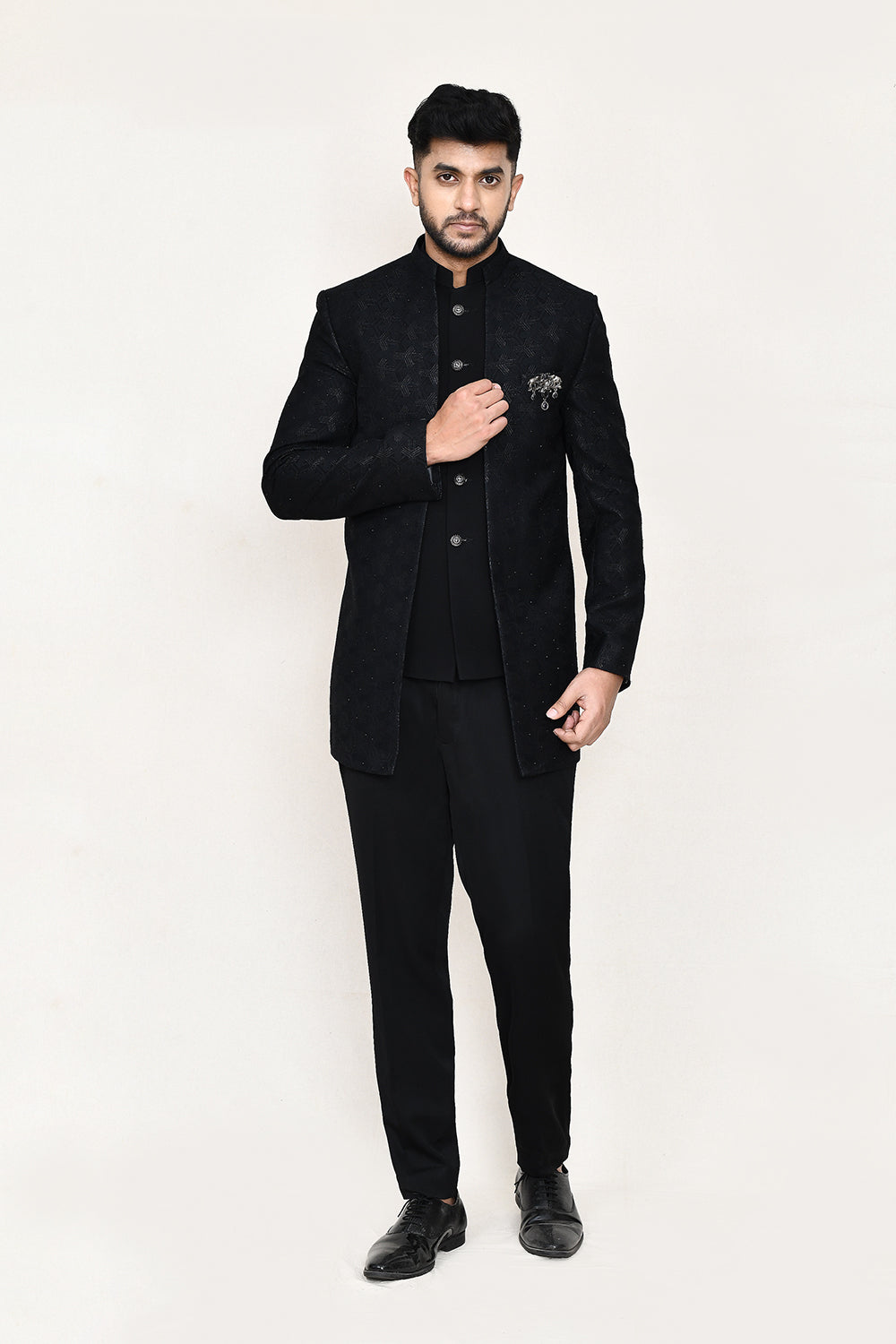 Black Jacket with Pant