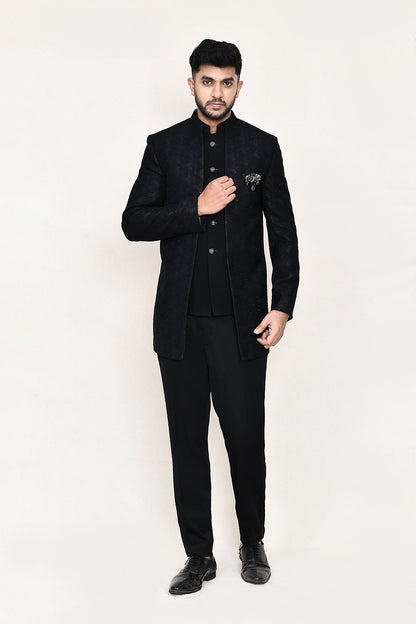 Black Jacket with Pant
