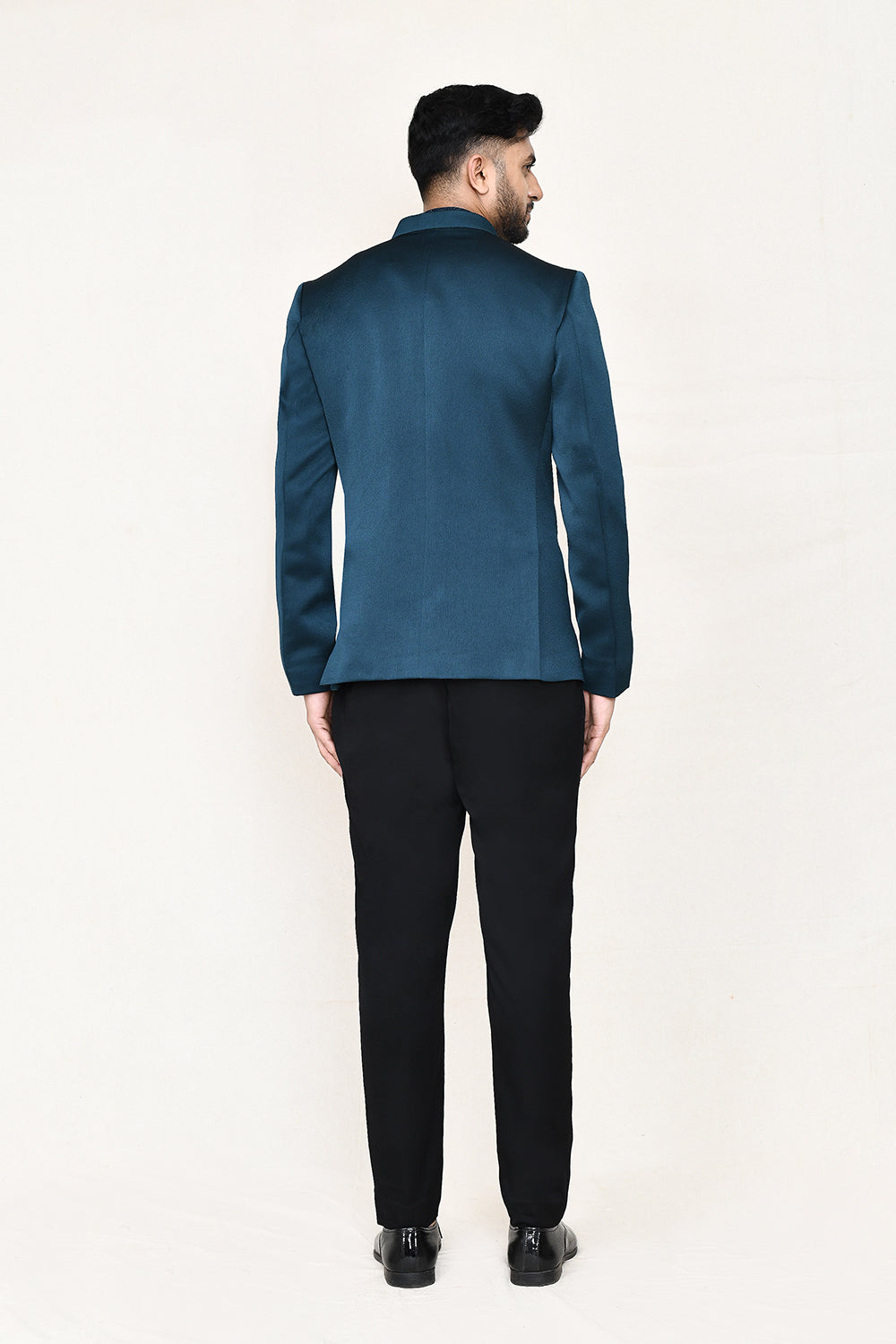 Teal Green Jacket with Pant