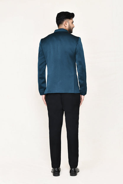 Teal Green Jacket with Pant