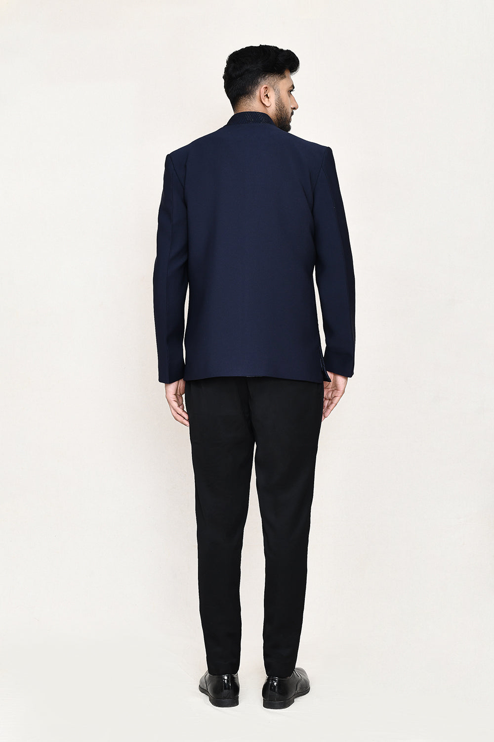 Navy Blue Jacket with Pant