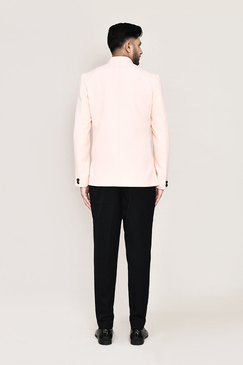 Peach Jacket with Pant