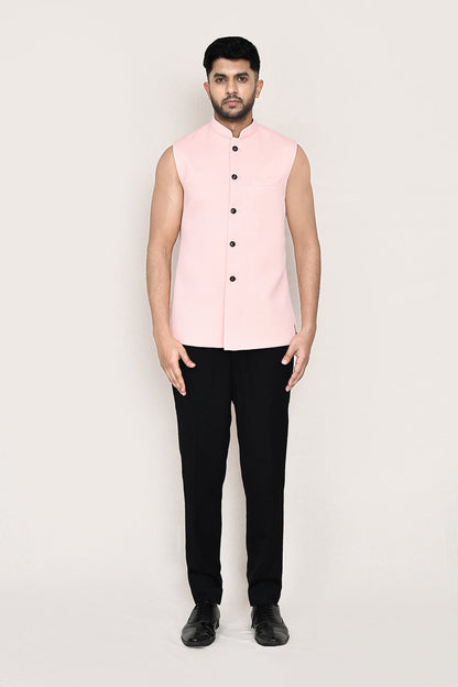 Peach Jacket with Pant