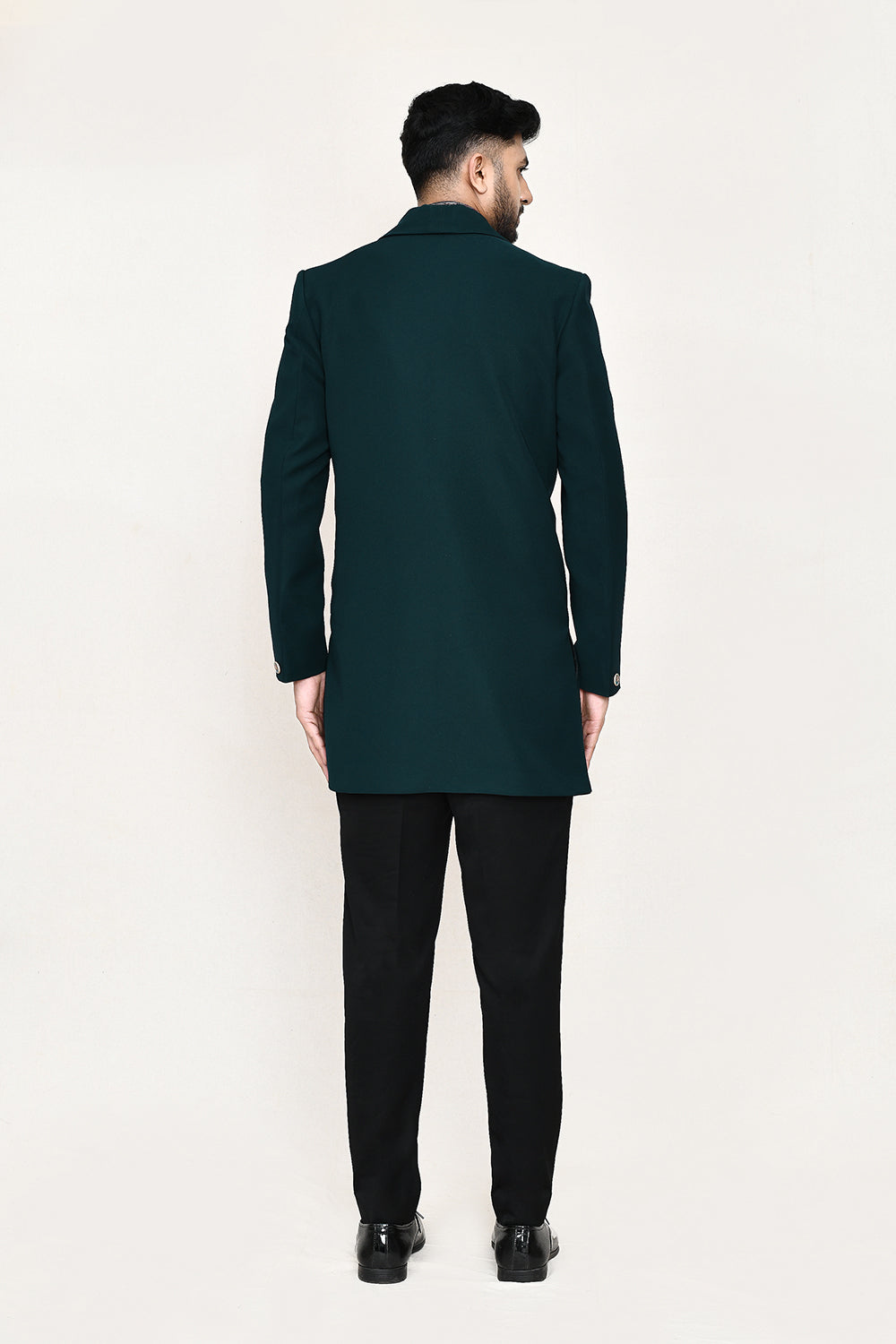 Teal Green Jacket with Pant