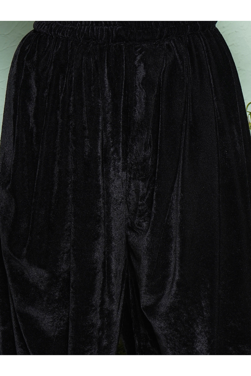Black Dhoti Salwaar with Inner and  Hand Embellished Jacket