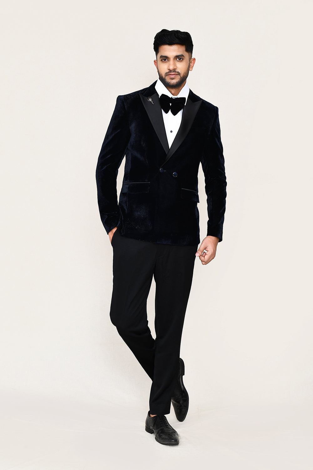 Black Coat with Shirt & Pant