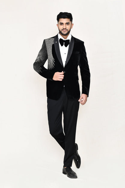 White Coat with Shirt ,Pant & Bow